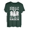 Früher war ich normal jetzt habe ich Hasen süße Geschenkidee T-Shirt