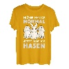 Früher war ich normal jetzt habe ich Hasen süße Geschenkidee T-Shirt