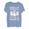 Früher war ich normal jetzt habe ich Hasen süße Geschenkidee T-Shirt