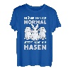Früher war ich normal jetzt habe ich Hasen süße Geschenkidee T-Shirt