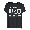 Funny Never Trust An Atom They Make Up Alles-Geschenk Kinder T-Shirt