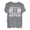 Funny Never Trust An Atom They Make Up Alles-Geschenk Kinder T-Shirt