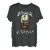 Herren Böser Alter Mann Vater Opa Nordmann Totenkopf Skull Wikinger T-Shirt