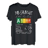 55 Jahre Feinste Qualität Lebensmittelampel 55. Geburtstag T-Shirt