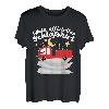 Offizielles Schlafshirt Pyjama Schlafanzug Süße Feuerwehr T-Shirt