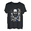 Amerikanischer Trucker für polizeiliche Unterstützung T-Shirt