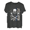 Amerikanischer Trucker für polizeiliche Unterstützung T-Shirt