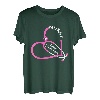 Case Manager Krankenschwester Stethoskop Herz Liebe RN Krankenschwester T-Shirt