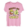 Retro St. Patrick's Day Happy Go Lucky Pot Of Gold Clover T-Shirt