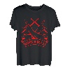 Rock Roll Drummer Drums Schlagzeuger Trommel Musik Spieler T-Shirt