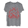 Rock Roll Drummer Drums Schlagzeuger Trommel Musik Spieler T-Shirt