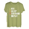Essen Sie Schlaf Sim Race Wiederholen Sim Racer T-Shirt
