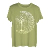 Mandala Lebensbaum Esoterik Yoga Meditation Ohm Boho Tattoo T-Shirt