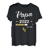 Papa Loading 2022 Werdender Vater Baby Geburt Daddy to Be T-Shirt