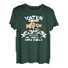 Papa Vater Tochter vielleicht nicht immer einer Meinung T-Shirt