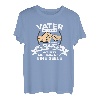Papa Vater Tochter vielleicht nicht immer einer Meinung T-Shirt