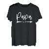 Herren Papa Est 2021 Werdender Vater Vatertag Familie Kinder T-Shirt