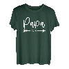 Herren Papa Est 2021 Werdender Vater Vatertag Familie Kinder T-Shirt