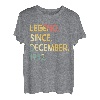70 Jahre alte Legende seit Dezember 1952 70. Geburtstag T-Shirt