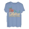 Retro The Catfather Funny Cat Lovers Cat Dad Vatertag T-Shirt