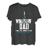 Herren Windsurf Dad Vater Surfen Surfer Windsurfer Windsurfen Segel T-Shirt