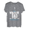 Herren Windsurf Dad Vater Surfen Surfer Windsurfer Windsurfen Segel T-Shirt