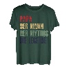 Herren Papa Mythos Legende Vater Geburtstag Vatertag Fun Geschenk T-Shirt