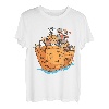 Noah Arche Boot mit Katzen Religiöse christliche Katzenliebhaber T-Shirt