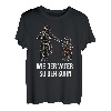 Wie der Vater so der Sohn Papa Motocross Motorrad Dirt Bike T-Shirt