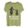 Wie der Vater so der Sohn Papa Motocross Motorrad Dirt Bike T-Shirt