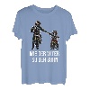 Wie der Vater so der Sohn Papa Motocross Motorrad Dirt Bike T-Shirt