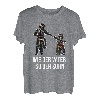 Wie der Vater so der Sohn Papa Motocross Motorrad Dirt Bike T-Shirt