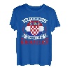 Herren Kroatien Kroatischer Papa Kroate Flagge T-Shirt