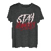 Stay Hungry T-Shirt Fitness Motivation Training Gym Sport
