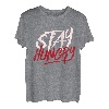 Stay Hungry T-Shirt Fitness Motivation Training Gym Sport