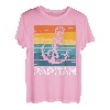 Herren Papitän Mit Vintage und Retro Anker T-Shirt