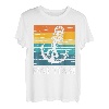 Herren Papitän Mit Vintage und Retro Anker T-Shirt