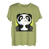 Kinder Jungen/Mädchen Panda T-Shirt