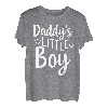 Hapfox Daddy's Little Boy Tee Vatertag Papa Männer T-Shirt