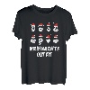 Weihnachts Outfit - Weihnachten Weihnachtsmann Sonnenbrille T-Shirt