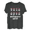 Weihnachts Outfit - Weihnachten Weihnachtsmann Sonnenbrille T-Shirt