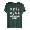 Weihnachts Outfit - Weihnachten Weihnachtsmann Sonnenbrille T-Shirt