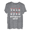 Weihnachts Outfit - Weihnachten Weihnachtsmann Sonnenbrille T-Shirt
