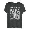 3 Drei 2 Ich bin stolzer Papa von Zwei großartigen Kindern T-Shirt