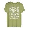 3 Drei 2 Ich bin stolzer Papa von Zwei großartigen Kindern T-Shirt