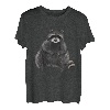 Sitzender entspannter Waschbär (D010-0653A) T-Shirt
