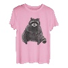 Sitzender entspannter Waschbär (D010-0653A) T-Shirt