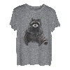 Sitzender entspannter Waschbär (D010-0653A) T-Shirt