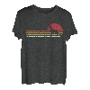 Dobie Dobermann Silhouette Sonnenuntergang für Hundebesitzer T-Shirt
