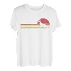 Dobie Dobermann Silhouette Sonnenuntergang für Hundebesitzer T-Shirt
